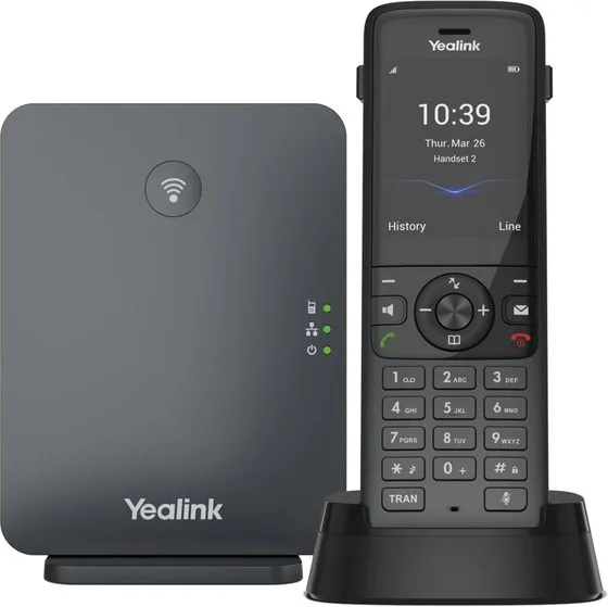 Yealink W78P schnurloses DECT-Telefon mit Basisstation